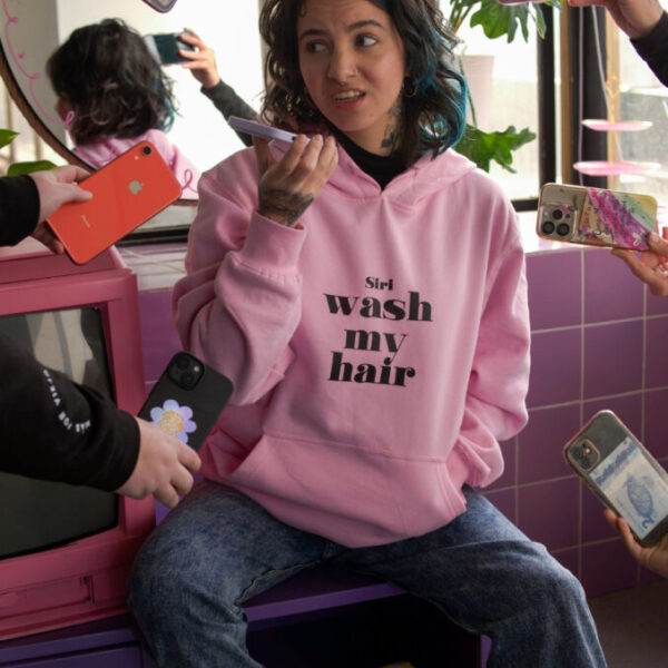 Siri, Wash My Hair Hoodie